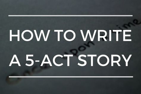 The only way to write a successful story with a five-act structure is to actually start writing. #writing #writingtips #writinglife #writerslife #WritingCommunity Three Act Structure, Don John, Story Structure, Writing Life, Writing Community, Fiction Writing, Start Writing, Calm Down, The Godfather