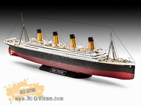 MAQUETA R.M.S. TITANIC, 1912 Titanic Model, Rms Titanic, White Star, Queenstown, Southampton, Titanic, M S, Miniatures