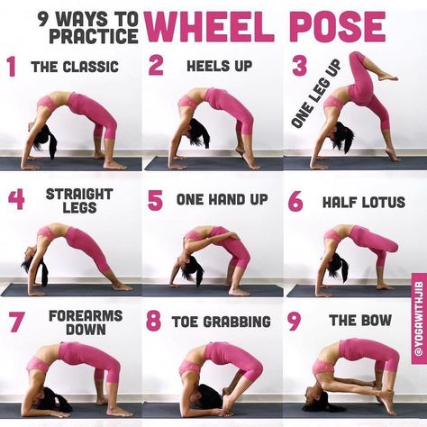 Yoga Nature, Basic Yoga Poses, Wheel Pose, Body Transformations, Yoga Poses Advanced, Yoga Wheel, Yoga Tutorial, Yoga Beginners, Yoga Video