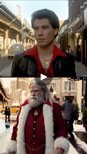 2.5M views · 388K reactions | John Travolta recreates #SaturdayNightFever’s (1977) iconic scene 46 years later in this brilliant Christmas commercial. 🎅🏼🎄 | The Film Zone | Bee Gees · Stayin' Alive Jon Travolta, Christmas Commercial, Saturday Night Fever, John Travolta, Bee Gees, Cartoon Tv, Music Tv, Bee, Film