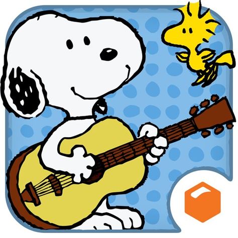 Snoopy & Woodstock - Guitar #ThePeanuts #Snoopy Brown Guitar, Drum Lessons For Kids, Cool Snoopy, Snoopy Tattoo, Woodstock Snoopy, Woodstock Peanuts, Guitar Drawing, Snoopy Cartoon, Snoopy Images