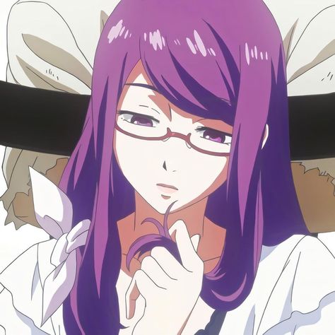 Tokyo Ghoul Rize, Anime Purple Hair, Anime Japanese, Korean Culture, Tokyo Ghoul Anime, Anime Profile, Anime Screenshots, Fanarts Anime, Anime Couples Drawings