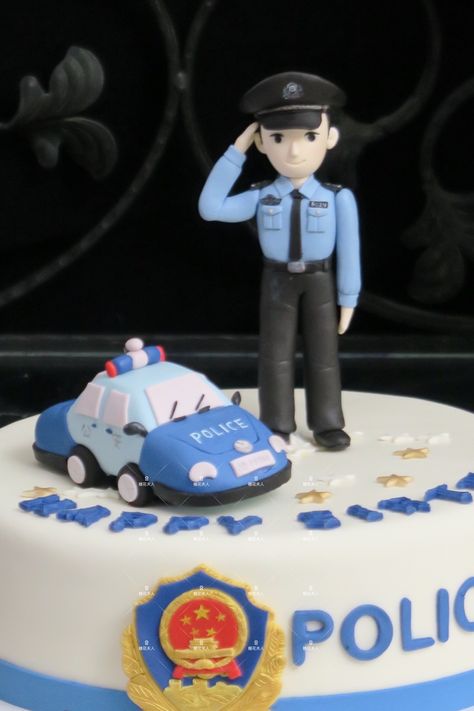 Torte Decorate, Policeman, Cake Toppers, Fondant, Pasta, Cake, Birthday, Quick Saves