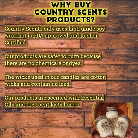 Country Scents Candles, Candle Samples, Scent Warmers, Country Candle, Candle Tart, Soy Products, Aroma Beads, Selling Candles, Candle Warmer