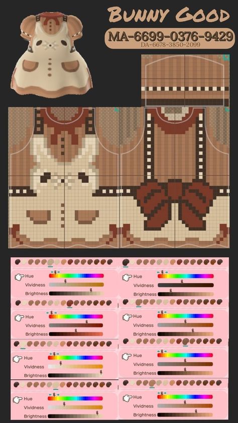 Animal Crossing Chanel Clothes, Animal Crossing Chanel, Acnh Dress, Designer Clothing Patterns, Cottagecore Animal Crossing, Design Grid, Animal Crossing Memes, Animal Crossing Characters, Pallet Designs