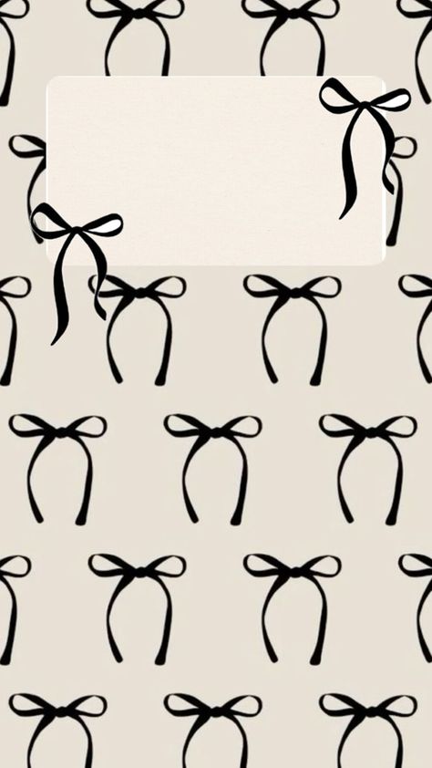 Bow Wallpaper Iphone, Cute Iphone Wallpaper Tumblr, Cute Home Screen Wallpaper, Phone Wallpaper Boho, Black Bows, Cute Summer Wallpapers, Bow Wallpaper, Simple Phone Wallpapers, Simple Iphone Wallpaper