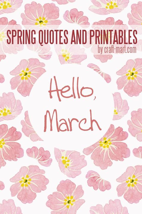 spring quotes and printables Inspirational Spring Quotes, Spring Sayings, Sayings And Quotes, Spring Quotes, Quotes For You, Free Printable Wall Art, Inspirational Humor, Happy Days, Nautical Decor