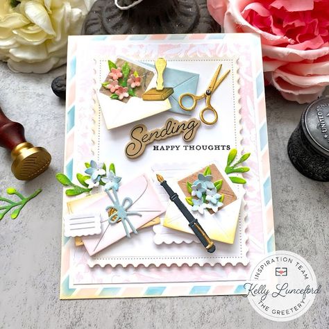 {Flutter} by Atomicbutterfly: The Greetery (Love Letters P.S. Collection} Day 1 The Greetery, No Picture, Tiny Envelopes, Cute Envelopes, Sharpie Pens, Coffee Cards, Valentine Tags, Paper Creations, 50th Gifts