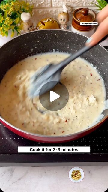 Priyanka rani on Instagram: "Here’s a simple recipe for creamy white sauce pasta:

### Ingredients:
- 200g pasta (penne, spaghetti, or your choice)
- 2 tablespoons butter
- 1 tablespoon olive oil
- 1 medium onion, finely chopped
- 3-4 garlic cloves, minced
- 2 tablespoons all-purpose flour
- 1 ½ cups milk (warm)
- ½ cup heavy cream (optional, for extra creaminess)
- Salt and pepper to taste
- ¼ teaspoon dried oregano
- ¼ teaspoon dried thyme or mixed Italian herbs
- ¼ cup grated cheese (parmesan or cheddar)
- Fresh parsley or basil for garnish
- Optional vegetables or protein (mushrooms, bell peppers, chicken, etc.)

### Instructions:

1. **Cook the Pasta:**
 - Boil water in a large pot, add salt, and cook the pasta according to the package instructions until al dente. Drain and set aside, Making White Sauce, Creamy White Sauce, Pasta Penne, White Sauce Pasta, Italian Herbs, Sauce Pasta, Dried Thyme, Pasta Ingredients, White Sauce