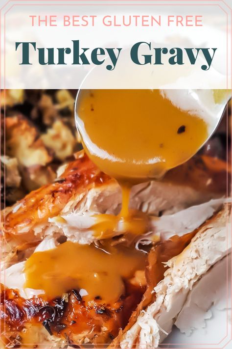 Gluten Free Turkey Gravy Recipe, Gluten Free Turkey Gravy, Paleo Gravy, Thanksgiving Gravy Recipes, Best Gravy Recipe, Best Turkey Gravy, Making Turkey Gravy, Gluten Free Gravy, Thanksgiving Gravy