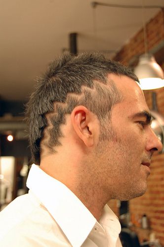 haircut zigzag by wip-hairport, via Flickr hairtattoo Zigzag Line, Competition Hair, Hair Tattoo, Men's Haircuts, Haircut Designs, Men Haircut Styles, Hairstyle Inspiration, Hairstyles Men, Awesome Hair