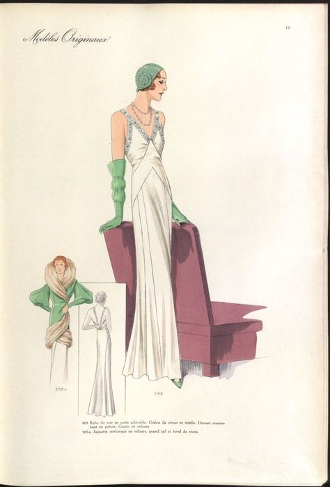 30s Dress Pattern, Magazine Pictures, 30s Fashion, Vintage Dress Patterns, 20s Fashion, Illustration Fashion Design, 1930s Fashion, Vintage Inspired Dresses, 1920s Fashion