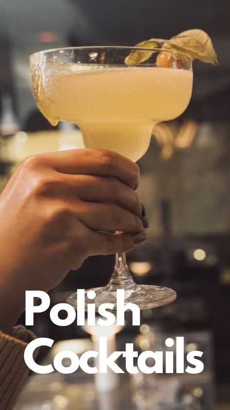 Polish Cocktails Polish Cocktail Recipes, Polish Alcoholic Drinks, Polish Cocktails, Polish Drinks, Polish Kitchen, Polish Vodka, Ketel One Vodka, Polish Traditions, Hard Apple Cider