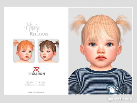 remaron's Halle Hair Retexture Infant Mesh Needed Sims 4 Cc Infant Hair Boy, Male Infant Cc Sims 4, Infants Hair Sims 4, Sims 4 Infant Cc Alpha Hair, Infant Hair, Ts4 Infant Hair, Ts4 Infant Cc Hair Alpha, Hair For Infants Sims 4, Infant Hair Cc