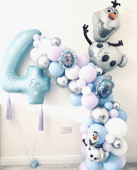 Frozen Birthday Decorations, Frozen Birthday Party Cake, Frozen Birthday Party Decorations, Olaf Birthday, Elsa Birthday Party, Frozen Party Decorations, Disney Frozen Birthday Party, Frozen Birthday Theme, Disney Frozen Birthday