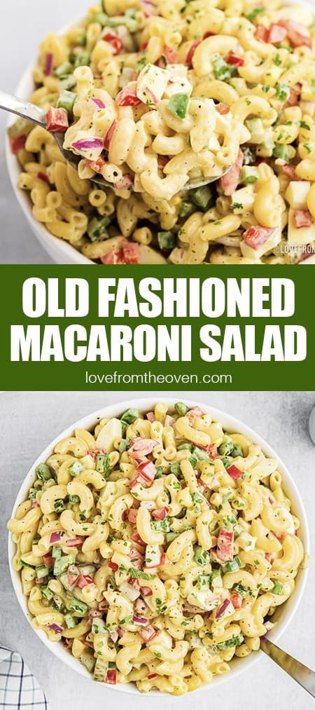 Italian Macaroni Salad Recipe, Hellmans Macaroni Salad Recipe, Macronie Salad Easy, Macaroni Salades, Hellmans Macaroni Salad, Macaroni Salad Recipe Easy, Macroni Salad, Macaroni Salad Easy, Old Fashioned Macaroni Salad