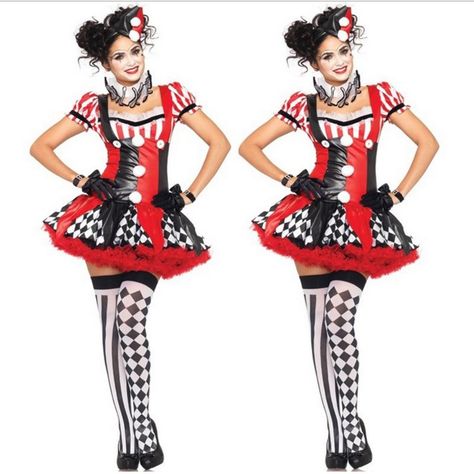 Joker Fancy Dress, Harley Quinn Kostüm, Joker Dress, Clown Dress, Costume Carnaval, Halloween Costumes 2016, Female Clown, Harley Quinn Costume, Harley Quinn Cosplay