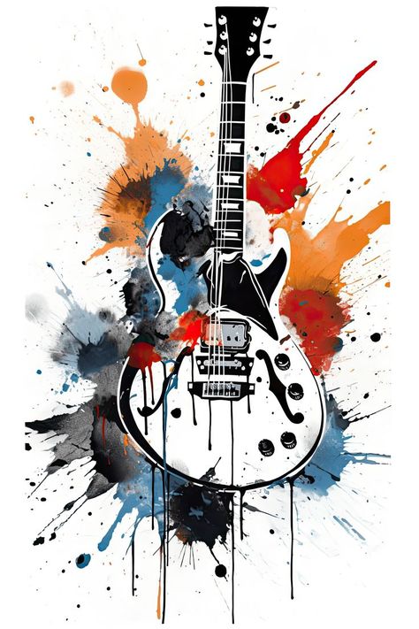 Electric guitars perfect for you. ❤️🎸👇 Guitar Aesthetic Electric, Cheap Electric Guitars, Drum Rudiments, Electric Guitar Art, Boho Music, Guitar Aesthetic, Electric Music, Beginner Guitar, Pop Art Images