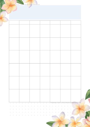 Free Printable Monthly Planner + Stickers - Tropical Floral - Printables and Inspirations Free Printable Monthly Planner, Aesthetic Post, Summer Planner, Monthly Planner Template, Free Printable Planner Stickers, Floral Planner, January To December, Monthly Planner Printable, Calendar Templates