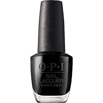 OPI Nail Lacquer, Black Onyx, Black Nail Polish, 0.5 fl oz Camouflage Nails, Opi Colors, Dark Nail Polish, Nail Coat, Romantic Nails, Black Nail Polish, Polka Dot Nails, Opi Nail Lacquer, Opi Nail Polish