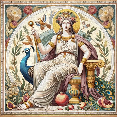 The Worship of Hera, Queen of the Gods - Strange Ago Offerings To Hera, Hera Goddess Art, Greek Mythology Hera, Hera Art, Hera Greek Goddess, Hellenic Polytheism, Goddess Of Marriage, Hera Goddess, Egyptian Goddess Art