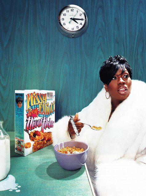 Missy Elliott by David LaChapelle, 1999 Missy Elliot 90s, 90s Artists, Missy Elliot, David Lachapelle, Missy Elliott, Face The Music, Female Rappers, Black Culture, Black Is Beautiful