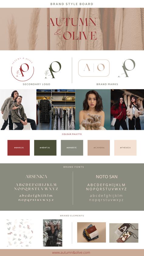 Company Profile Clothing Brand, Fashion Brand Visual Identity, Autumn Brand Personality, Cozy Brand Identity, Luxury Fashion Branding Identity, Fashion Designer Logo, Fashion Branding Identity, Clothing Brand Identity, Fashion Brand Identity