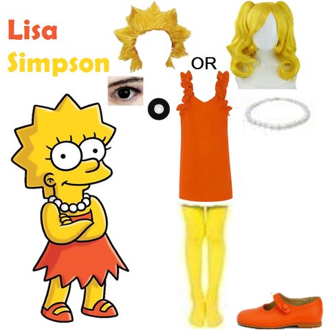 Lisa Simpson Costume, Simpsons Costumes, Sibling Halloween Costumes, Cosplay Clothes, 2024 Halloween, Character Inspired Outfits, Casual Cosplay, Nick Jr, Halloween 2024