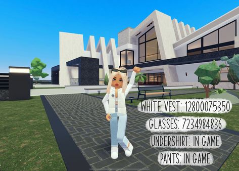 Metro life city roleplay on roblox User:jeepinitsmiley Rp Outfits, Life Code, Friends Illustration, Vest White, Anime Character Design, Anime Character, Character Design, Coding, Anime