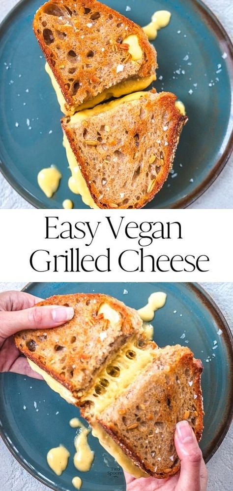 Vegan Grilled Cheese Vegan Grilled Cheese, Vegan Mozzarella Cheese, Best Vegan Chili, Recipes With Mozzarella Cheese, Vegan Alfredo Sauce, Best Vegan Cheese, Vegan Alfredo, Gourmet Grilled Cheese, Mozzarella Recipes