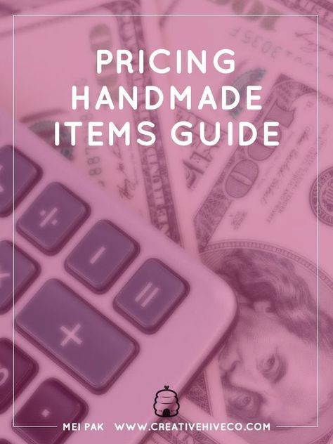 Pricing Handmade Items, Pricing Formula, Pricing Calculator, Craft Show Ideas, Etsy Business, Craft Business, Handmade Business, Jewelry Business, Sell Handmade