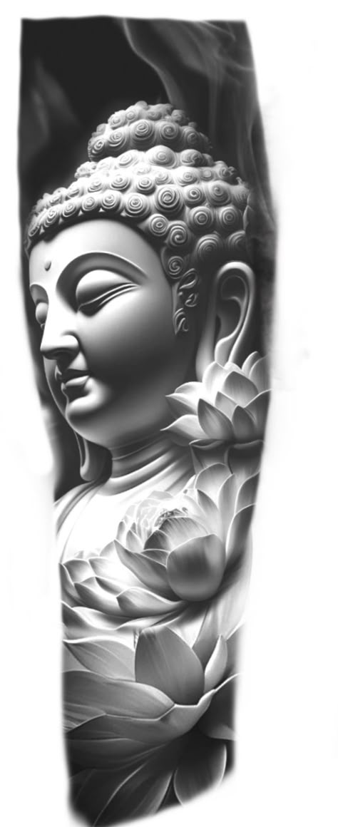 Buddha Tattoo Design Drawing, Buddah Tattoo Designs Men, Buddha Tattoo Chest, Buddha Tattoo Men, Buhda Art Tattoo, Buddha Tattoo Design Men, Japanese Buddha Tattoo, Japanese Buddha Tattoo Design, Thai Buddha Tattoo