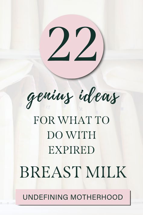 If the idea of throwing out breast milk makes you cringe, you're not alone! The good news is that there are tons of uses for expired breast milk. We've got 22 genius ideas for what to do with breast milk instead of dumping it, so click here and start learning about its healing properties and uses around the house! What To Do With Extra Breastmilk, Leftover Breastmilk Uses, Expired Breastmilk Uses, Breast Milk Uses, Breastmilk Uses, Blocked Tear Duct, Baby Acne, Pump And Dump, Newborn Baby Care