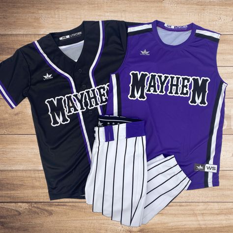 Pinstripe Softball Uniform, Softball Uniforms Ideas Design, Softball Jerseys Designs, Fastpitch Softball Uniforms, Custom Softball Jerseys, Softball Uniforms, Softball Pants, Custom Softball, Softball Jerseys