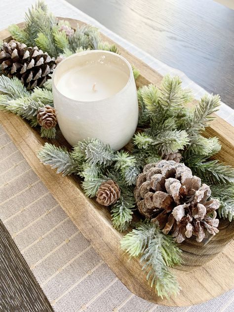 Food Network™ Farmhouse Table … curated on LTK Winter Centerpieces, Christmas Tray, Christmas Homescreen, Christmas Table Centerpieces, Country Christmas Decorations, Christmas Centerpieces Diy, Aesthetic Christmas, Diy Centerpieces, Christmas Wood