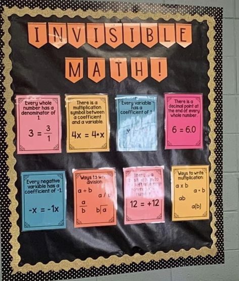 Creative Charts For Classroom Ideas, Maths Display, College Math, Bulletin Boards Classroom Decor, Math Classroom Decorations, Rules Poster, Classroom Rules Poster, Math Charts, Gcse Math