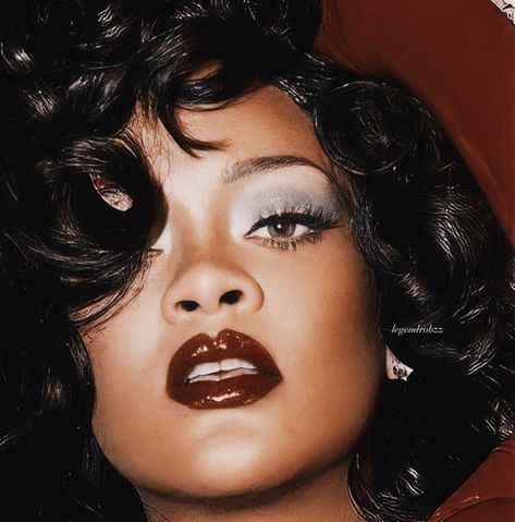 80s Makeup And Hair Black Women, Iconic 60s Makeup Looks, Classic Hollywood Makeup Black Women, 90s Makeup Dark Lip, 50s Makeup Black Women, 90s Red Lip Makeup, Old Hollywood Glam Makeup Black Women, Vintage Makeup Black Women, Old Hollywood Makeup Black Women