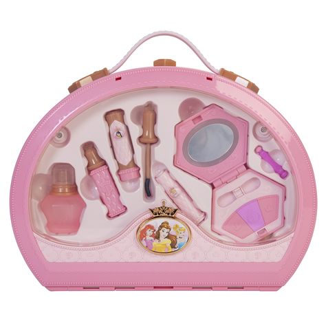 Disney Princess Style, Pretend Makeup, Disney Princess Toys, Makeup Compact, Play Makeup, Princess Beauty, Princess Toys, Barbie Makeup, Kids Dress Up