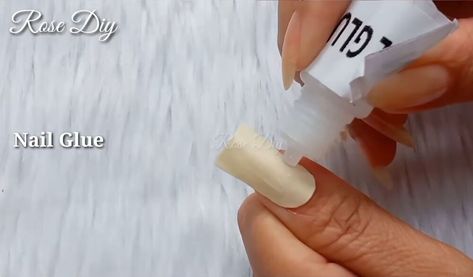 This is a guide to making fake nails out of masking tape. Learn how to make DIY masking tape nails with this fun step-by-step tutorial. Diy Nail Glue, Tape Nails, Masking Tape Diy, Nail Tape, Diy Videos Tutorials, Clear Nail Polish, Clear Nails, How To Make Diy, Nail Glue