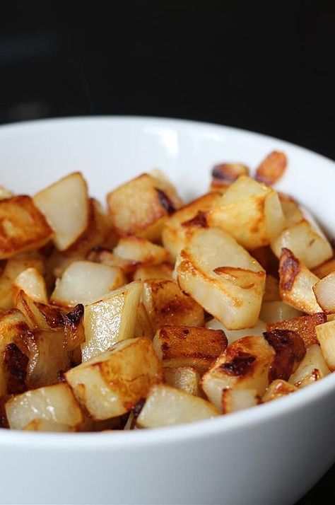 Fried Potatoes With Onions, Potatoes Obrien, Quick Potato Recipes, Fried Potatoes And Onions, Fried Potatoes Recipe, Butter Potatoes, Potato Recipes Side Dishes, Potato Recipe, Potato Side Dishes