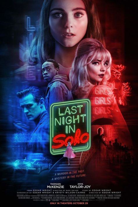 Last Night In Soho, Terence Stamp, Edgar Wright, Baby Driver, رعب نفسي, Psychological Horror, Anya Taylor Joy, Matt Smith, Scott Pilgrim