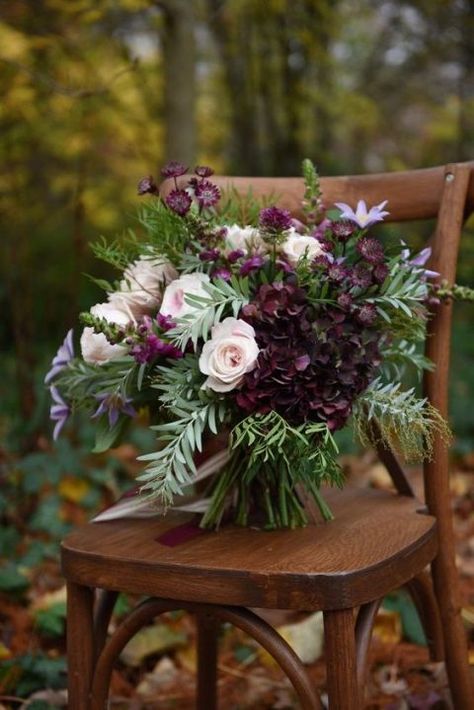 30 Stylish Ways To Rock Purple At A Fall Wedding #stylish #ways #rock #purple #fall #wedding Park Wedding Ideas, Plum Wedding Flowers, Violet Wedding, Plum Wedding, Beach Wedding Flowers, Plum Flowers, Autumn Park, Whimsical Wonderland Weddings, Theme Halloween