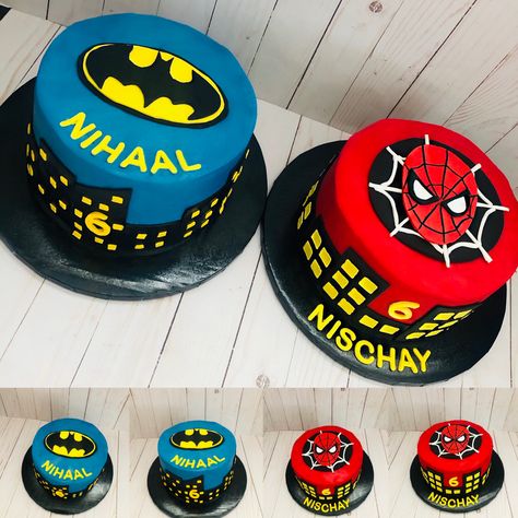 Spider Man Mini Cake, Batman And Spiderman Cake, Spiderman Cake Ideas Easy, Spider Man Fondant Tutorial, Spiderman Fondant Topper, Spider Man Cake Ideas, Spiderman Cake Topper Fondant, Spiderman Cake Without Fondant, Boiled Egg Diet Results