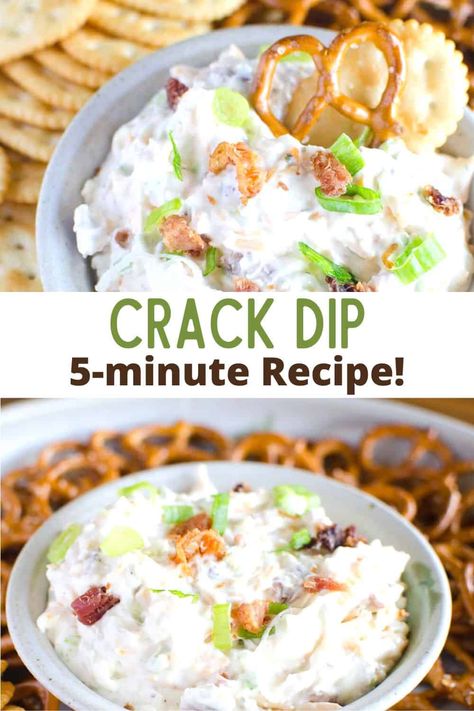 This pretzel dip recipe with cream cheese is super easy and full of flavor. Otherwise known as "crack dip", it's irresistible and comes together in under 5 minutes! Soft Pretzel Cheese Dip Recipe, Pretzel Stick Dip Recipes, Pretzel Thins Dips, Dip For Pretzels Sticks, Sweet Cream Cheese Dip For Pretzels, Cheesy Pretzel Dip, Dots Pretzel Dip, Cold Dips For Crackers, Best Pretzel Dip