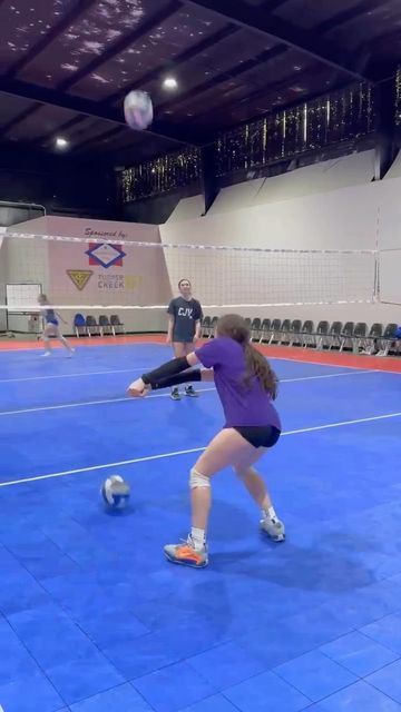 Conway Juniors Volleyball Club on Instagram: "Try out this drill to challenge your players! We love this serve receive drill because it really forces our players to get to the ball early & get their feet stopped before passing! *the goal is the set the ball down directly in front of you* #vball #volleyball #vballworld #vballdrill #servereceive #passing #improvemement #skills #cjv #conwayjuniors #trending" Middle School Volleyball Drills, Serve Receive Drills Volleyball, Volleyball Tryouts, Volleyball Clubs, Volleyball Drills, Young Athletes, The Goal, Drills, Nebraska