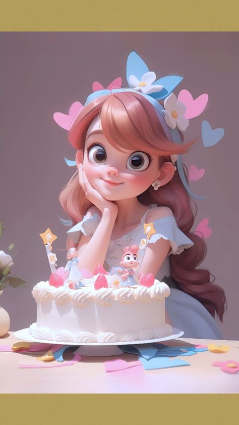 Birthday Wishes Girl, Happy Birthday Angel, Birthday Wishes For Kids, Birthday Banner Template, Iphone Wallpaper Photography, Birthday Cake With Photo, Love Birthday Quotes, Happy Birthday Cake Images, Happy Birthday Art