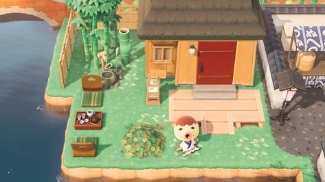 PeeWee 🙃 SHEP’S HOME 🐑🐶 on Twitter: "i turned Zucker’s yard into a home run Japanese restaurant 🐙🍱 with a lil private zen tea area as well! 🍵 #AnimalCrossing #ACNH #AnimalCrossingNewHorizons… https://t.co/ywYChqI6DV" Acnh Zucker House, Tea Area, Zen Tea, Animal Crossing Guide, Animal Crossing Characters, Animal Crossing Villagers, New Animal Crossing, Animal Crossing Qr, Home Run