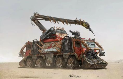 "Mad Max 4: Fury Road" at night, the buildings in the central area of the city were destroyed, and the streets were full of disordered objects: 791 изображение найдено в Яндекс Ка�ртинках Mad Max Cars, Mad Max 4, Zombie Survival Vehicle, Zombie Vehicle, Road At Night, Dieselpunk Vehicles, Apocalypse Survival Gear, Concept Vehicles Sci Fi, Tactical Truck