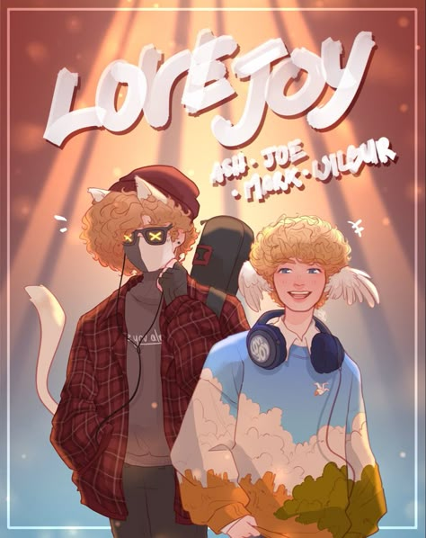 Lovejoy Art, Allium Duo, Lovejoy Wilbur Soot, Lovejoy Wilbur, Mc Wallpaper, Bench Trio, Dsmp Art, Dsmp Fanart, Dream Friends