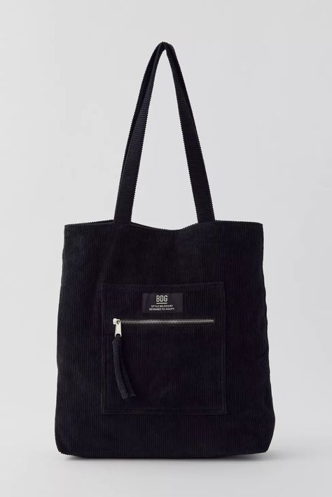 BDG Corduroy Tote Bag | Urban Outfitters Urban Outfitters Tote Bag, Everyday Carry Bag, Corduroy Tote Bag, Urban Outfitters Bag, Tote Bags For School, Classic Tote Bag, Carryall Tote, Healthy Lifestyle Inspiration, Corduroy Fabric